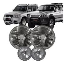 Kit Farol L200 Pajero Sport Tr4 Bloco Pequeno + Bloco Grande