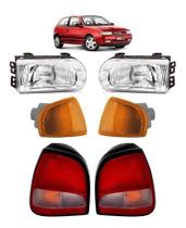 KIT Farol Lanterna Dianteira Traseira Gol Bola 1995 1996 1997 1998 1999 AM