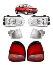 KIT Farol Lanterna Dianteira Traseira Gol Bola 1995 1996 1997 1998 1999 CR KIT Farol Lanterna Dianteira Traseira Gol Bola 1995 1996 1997 1998 1999 CR