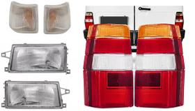 Kit Farol+ Lentes Traseira+ Piscas Uno Fiorino 91 a 97 LD/LE