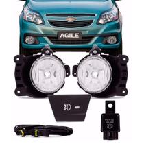 Kit Farol Milha Agile 2014 em diante Montana 2016 em diante Kit Farol Milha Agile 2014 em diante Montana 2016 em diante