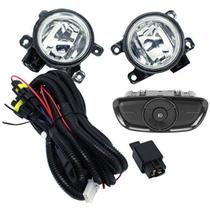 Kit Farol Milha Argo Cronos 2017 Em Diante Botao Original