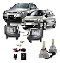 Kit Farol Milha Astra Zafira 2003 A 2010 Com Super Led e Brinde