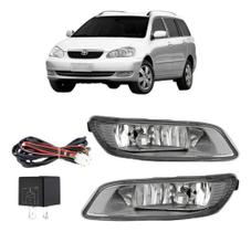 Kit Farol Milha Auxiliar Corolla E Fielder 2005 2006 2007 2008
