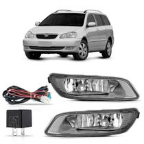Kit Farol Milha Auxiliar Corolla Fielder 2005 2006 2007 2008
