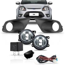 Kit Farol Milha Auxiliar Ford Ka 2012 2013 2014 Completo