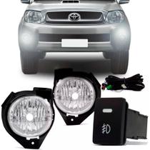 Kit Farol Milha Auxiliar Hilux Srv 2009 2010 2011 Pick-up Kit Farol Milha Auxiliar Hilux Srv 2009 2010 2011 Pick-up