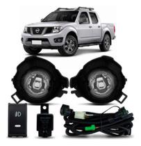 Kit Farol Milha Auxiliar Neblina Frontier 2007 À 2013 Novo