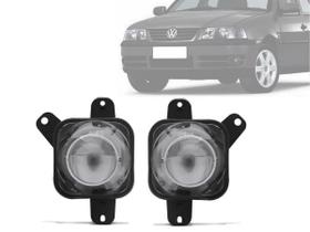 Kit farol milha auxiliar neblina gol g3 dir/esq fun248 fun247