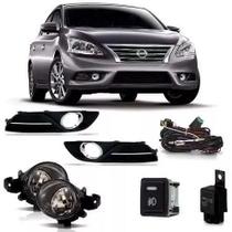 Kit Farol Milha Auxiliar Neblina Sentra 2014 2015 2016
