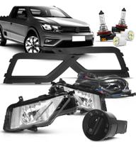 Kit Farol Milha Auxiliar Nova Saveiro G7 2017 2018 Completo