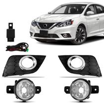 Kit Farol Milha Auxiliar Sentra 2019 2020 2021