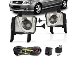 Kit farol milha chevrolet meriva 2003 a 2012 vidro - ai completo Kit farol milha chevrolet meriva 2003 a 2012 vidro - ai completo