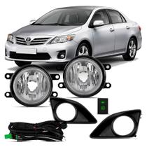 Kit Farol Milha Corolla 2008/2011 c/Grade s/Aro