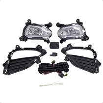 Kit Farol Milha Creta 2017 2018 2019 Botão Modelo Original