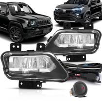 Kit farol milha do Pulse e Renegade 2021 2022 2023 2024 2025 2026 com botão modelo alternativo tic tac Kit farol milha do Pulse e Renegade 2021 2022 2023 2024 2025 2026 com botão modelo alternativo tic tac