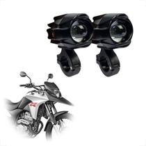 Kit Farol Milha F-12 Mini Moto Honda XRE 300 ABS 2009 2010 2011 2012 2013 2014 2015 2016 2017 2018