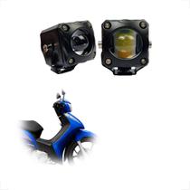 Kit Farol Milha F-13 Mini Honda Biz 125 2001 2002 2003 2004 2005 2006 2007 2008 2009 2010 até 2019