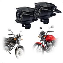 Kit Farol Milha F-16 Honda CG 125 Fan 2005 2006 2007 2008 2009 2010 2011 2012 2013