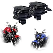 Kit Farol Milha F-16 Yamaha Fazer 250 2005 2006 2007 2008 2009 2010 2011 2012 até 2020