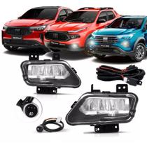 Kit Farol Milha Fastback Pulse Renegade Toro 2022/ Botão Touch Suits - STS061FT