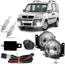 Kit Farol Milha Fiat Doblo 2011 2012 2013 2014 2015 2016