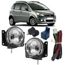 Kit farol milha fiat idea 2004 a 2016