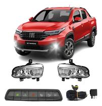 Kit Farol Milha Fiat Strada Freedom 2020 A 2025 Mod Original Kit Farol Milha Fiat Strada Freedom 2020 A 2025 Mod Original