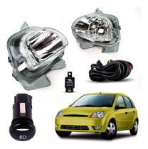 Kit Farol Milha Fiesta Super Charger 2003 2004 2005 2006 2007