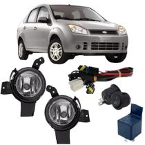 Kit farol milha ford fiesta 2007 a 2011