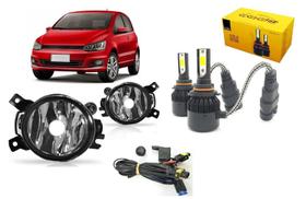 Kit Farol Milha Fox 2015 16 2017 2018 2019 2020 e Super Led