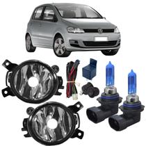 Kit farol milha fox 2015 16 2017 2018 2019 2020 super branca