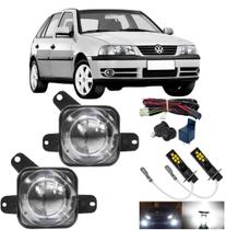 Kit Farol Milha GOL G3 1999 00 01 2002 2003 2004 2005 e Led
