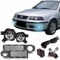 Kit Farol Milha Gol G3 Saveiro Parati Bt Original Fase 1 + Xenon 8000k