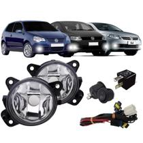 Kit farol milha gol g5 polo 2007 fox 2010 golf 2007 vidro Kit farol milha gol g5 polo 2007 fox 2010 golf 2007 vidro