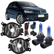 Kit farol milha gol g7 2016 2017 2018 2019 2020 super branca Kit farol milha gol g7 2016 2017 2018 2019 2020 super branca