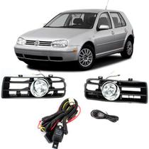 Kit Farol Milha Golf Vw 1999 2000 2001 2002 03 04 2005 2006 - SHOCKLIGHT