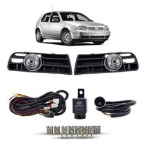 Kit Farol Milha Golf Vw 1999 2000 2001 2002 03 04 2005 2006