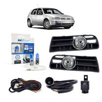 Kit Farol Milha Golf Vw 1999 a 2006 + Lâmpada Superbranca H3 Kit Farol Milha Golf Vw 1999 a 2006 + Lâmpada Superbranca H3