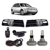 Kit Farol Milha Golf Vw 1999 a 2006 + Lâmpada Ultraled H3 Kit Farol Milha Golf Vw 1999 a 2006 + Lâmpada Ultraled H3