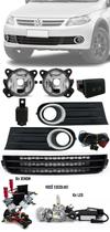 Kit Farol Milha Grade Para-choque Central Preto Sem Friso Vw Gol Voyage Saveiro G5 2009 à 2013 + Xenon ou LED Kit Farol Milha Grade Para-choque Central Preto Sem Friso Vw Gol Voyage Saveiro G5 2009 à 2013 + Xenon ou LED