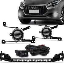 Kit farol milha hb20 hatch/sedan 16/19 c/ grade bt painel trip - general car - kit-61055 Kit farol milha hb20 hatch/sedan 16/19 c/ grade bt painel trip - general car - kit-61055