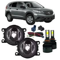 Kit farol milha honda crv 2012 a 2015 super led
