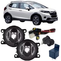 KIT Farol Milha Honda Wr-v 2015 a 2021 KIT Farol Milha Honda Wr-v 2015 a 2021