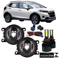 KIT Farol Milha Honda Wr-v 2015 a 2021 Super Led