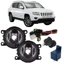 KIT Farol Milha Jeep Compass 2014 a 2020