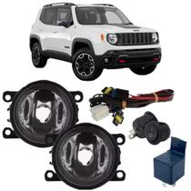 KIT Farol Milha Jeep Renegade 2015 a 2020