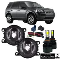 KIT Farol Milha Land Rover Freelander 2008 a 2011 Super Led