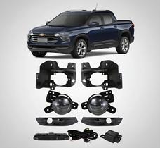 Kit farol milha led chevrolet montana 2023 2024 2025 2026 botao original Kit farol milha led chevrolet montana 2023 2024 2025 2026 botao original