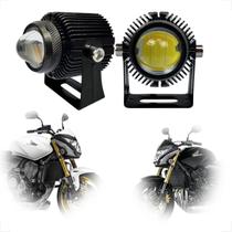 Kit Farol Milha Led com Lentes Convexas F009 Honda CB 600F Hornet 2005 2006 2007 2008 2009 até 2013 Kit Farol Milha Led com Lentes Convexas F009 Honda CB 600F Hornet 2005 2006 2007 2008 2009 até 2013